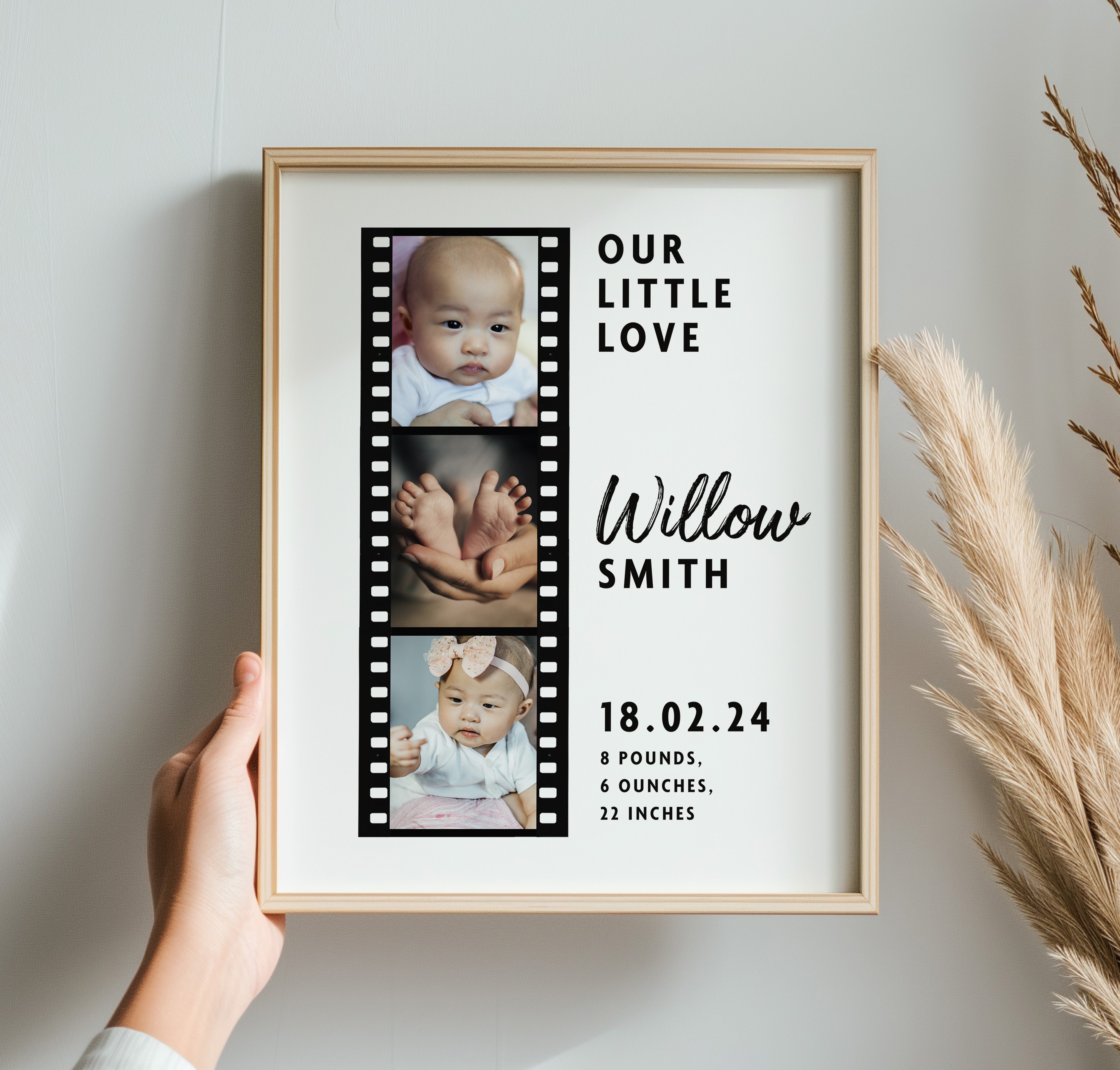 Our Little Love' Photo Gift for New Born Baby High Quality