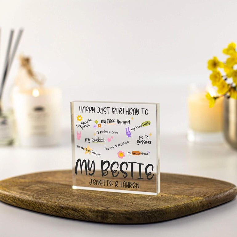 the she to my nanigans, bff, friendship gifts