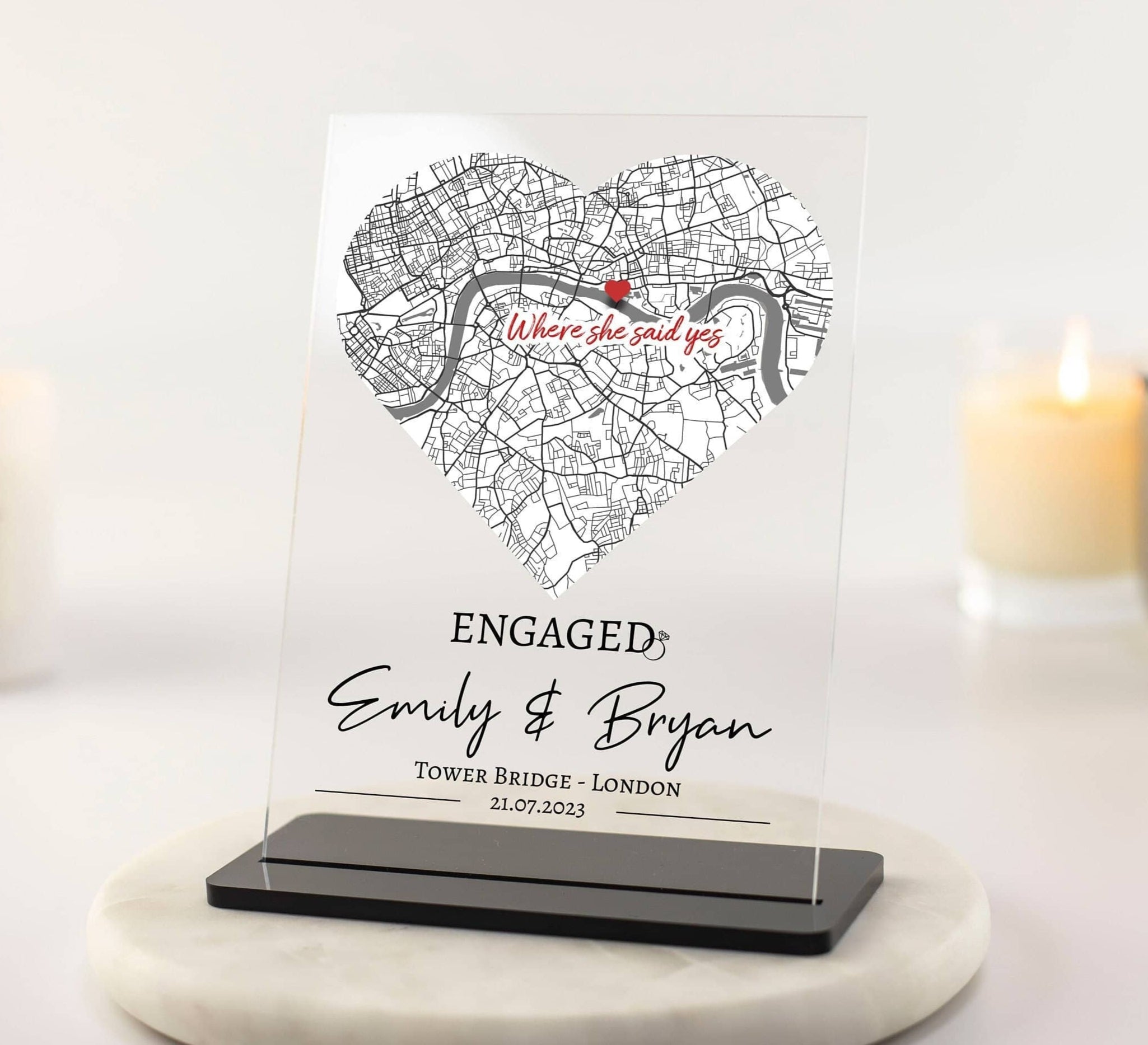 Engagement Gift, Personalised Map Print, Engagement Print, Engagement Map Print, Couples Gift, Personalised Map Print, Engagement Map, Engagement Gifts