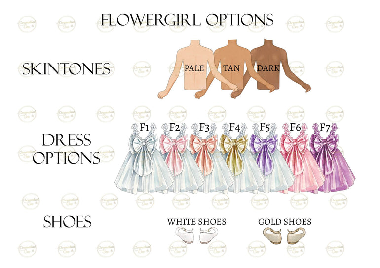 Personalised Flower girl Print, Thank you for being my Flower girl, Bridesmaid Gifts, Wedding Gifts, Thank you Gift, Custom Portrait Print