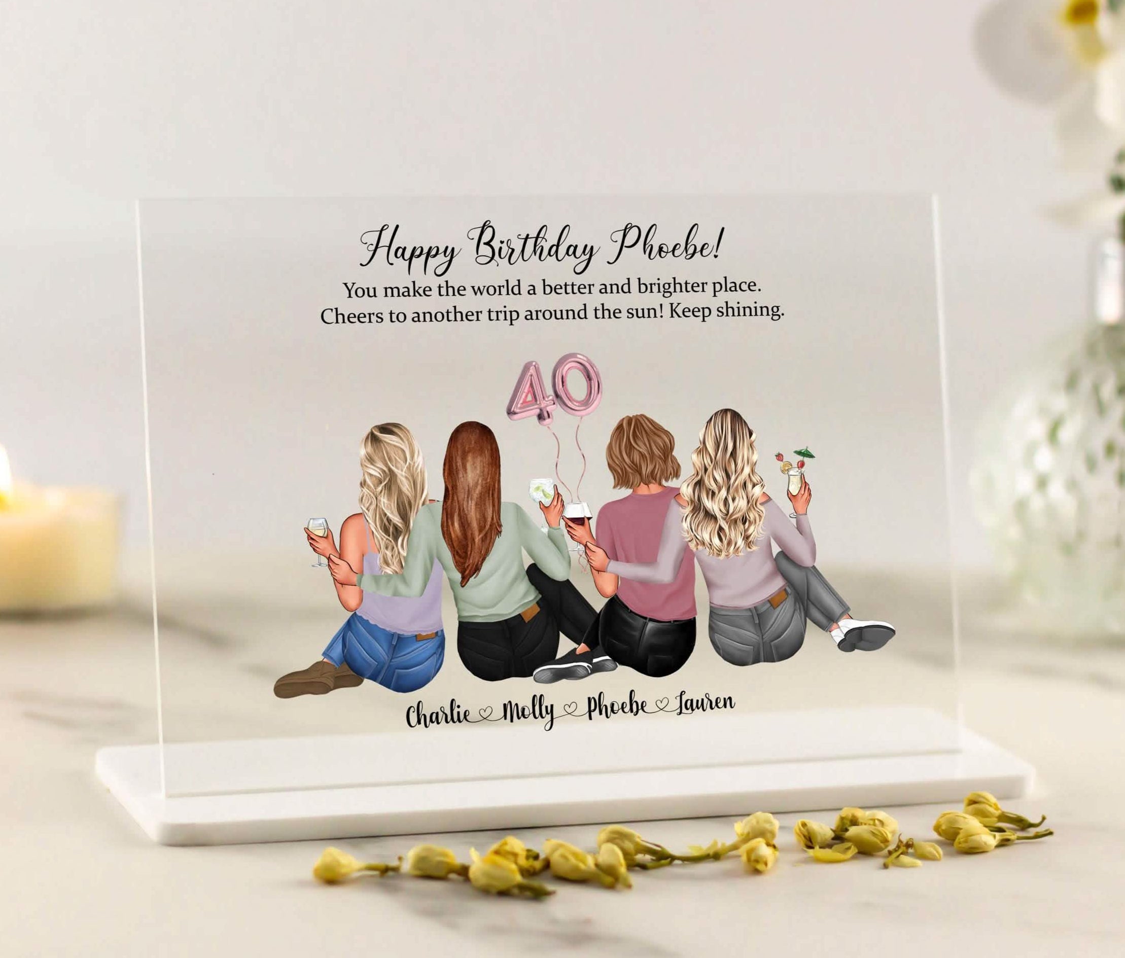 40th birthday ideas for best friend discount