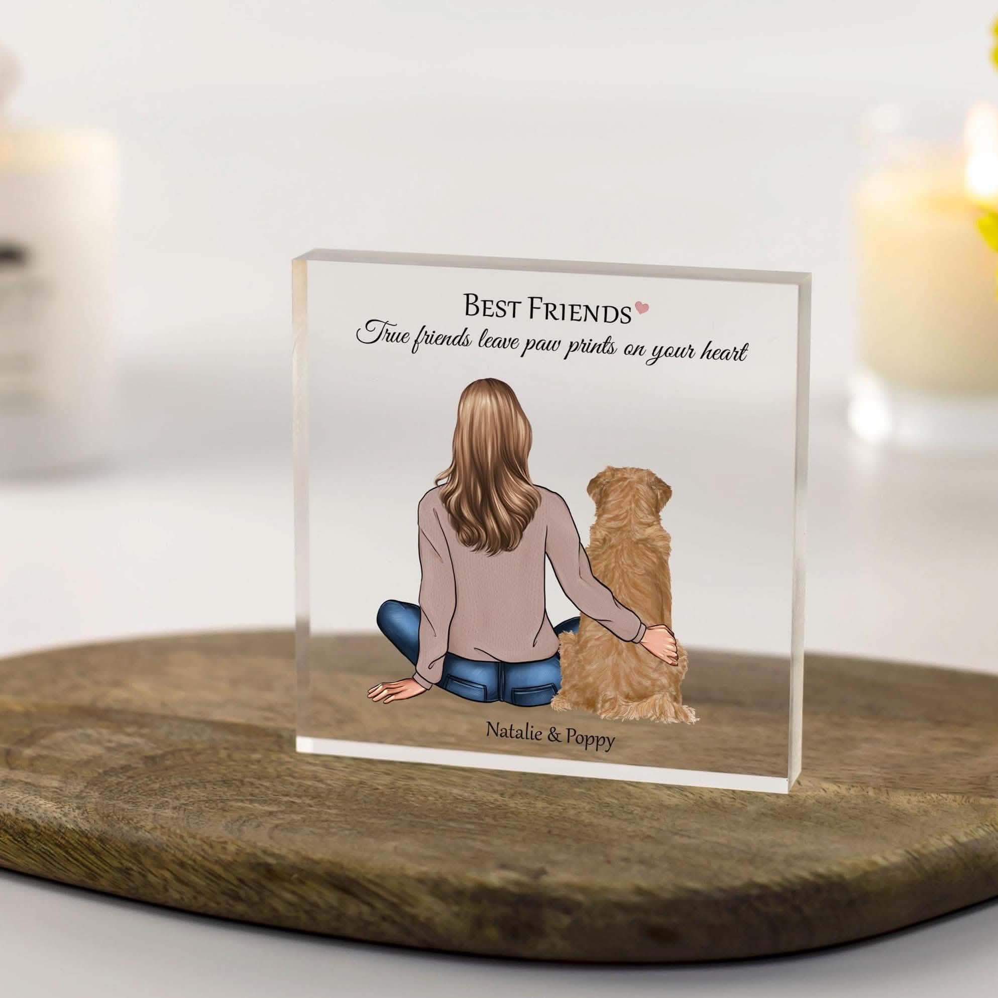 Dog Mom Gift for christmas, Dog Mum Gifts, Birthday gift for female pet lover, cat mum, girl and pet, dog memorial, dog lover, new pet gifts, girl and rabbit, secret santa gifts, coworker gift