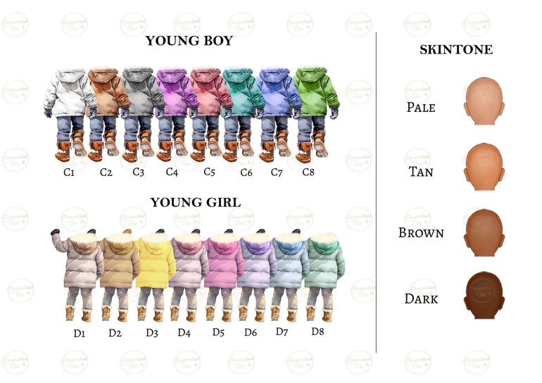 Family Christmas Bauble, Winter Personalised Christmas Ornament, Our Family Acrylic Personalised Bauble, Children and Pets Acrylic Bauble