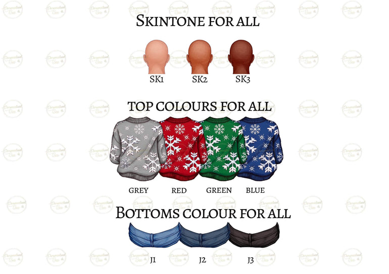 Personalised Siblings Ornament, Christmas Bauble, Sister Gift, Brother Gifts, Custom Family Portrait, Memorial Acrylic Personalised Bauble