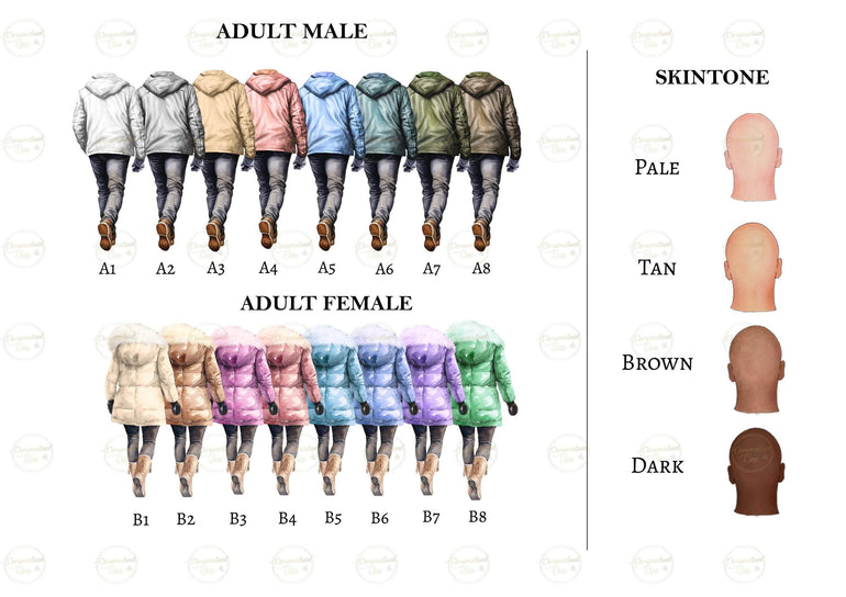 Family Christmas Bauble, Winter Personalised Christmas Ornament, Our Family Acrylic Personalised Bauble, Children and Pets Acrylic Bauble