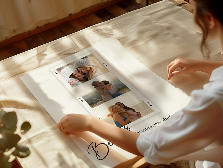 friendship poster photo collage besties photobooth style picture 60th birthday 30th bday bride gifts wedding day bridesmaids favours table places