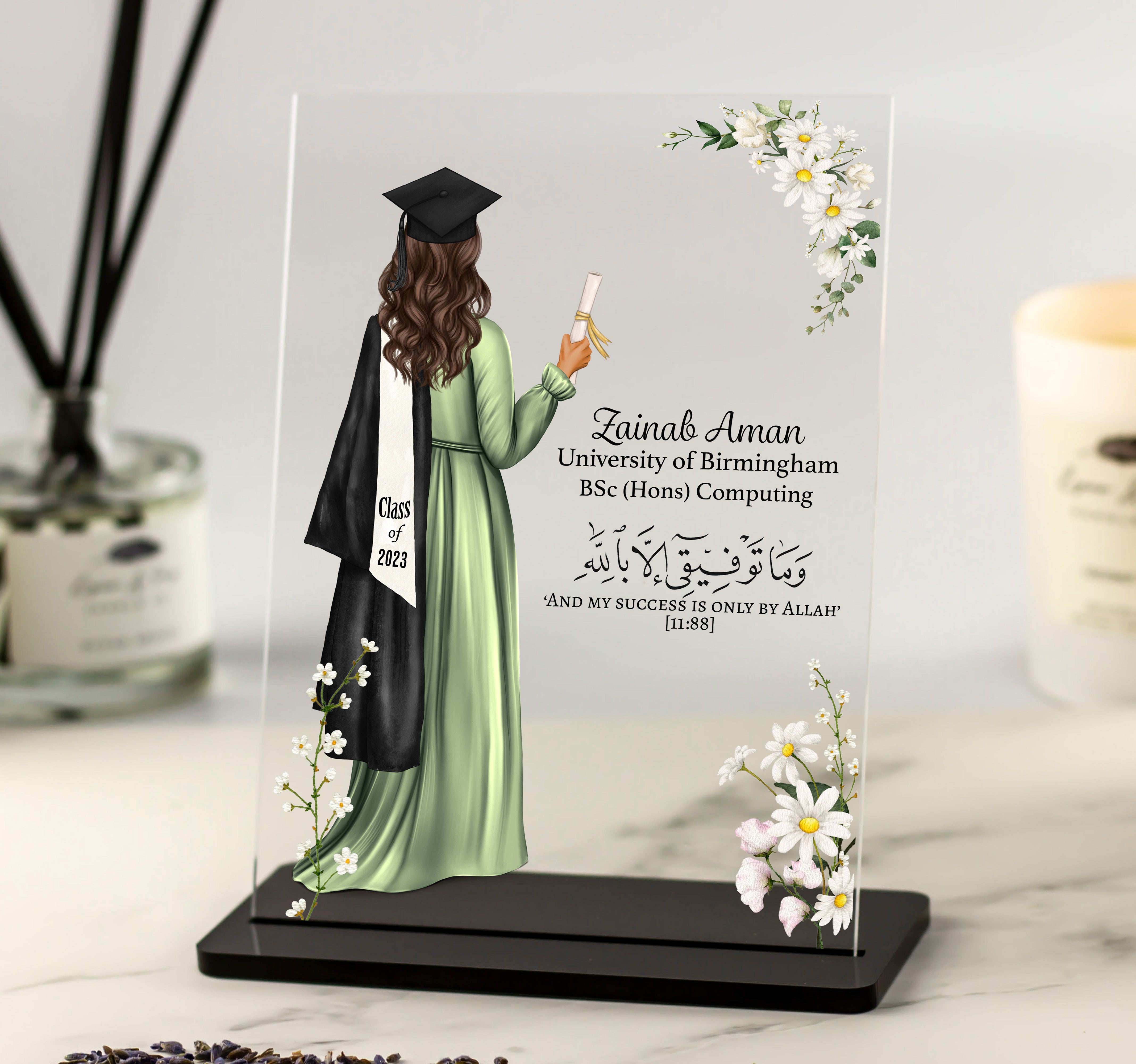 Personalized Graduation Best Gift For Girlfriend On Her Graduation