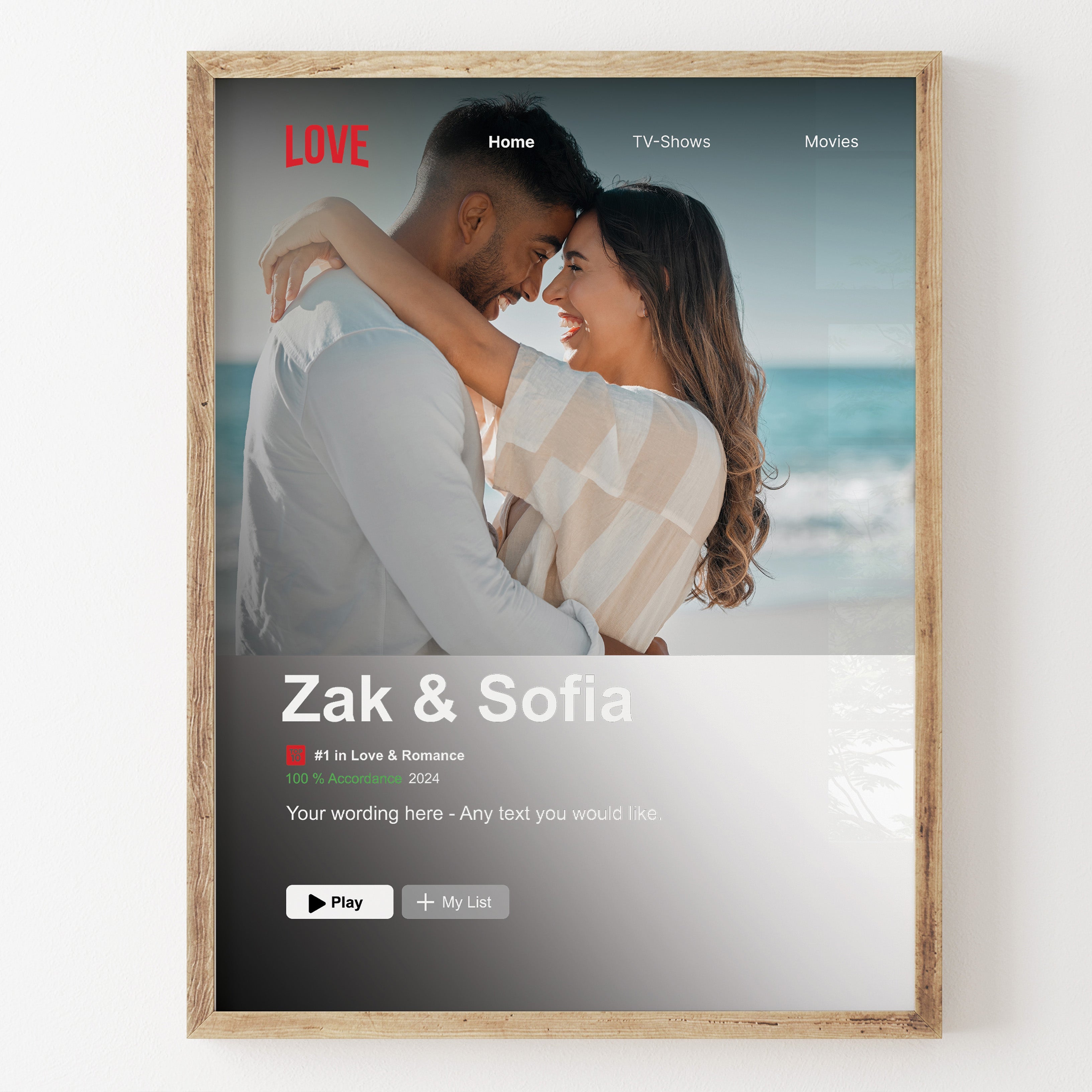 Personalised TV/Movie Photo Print