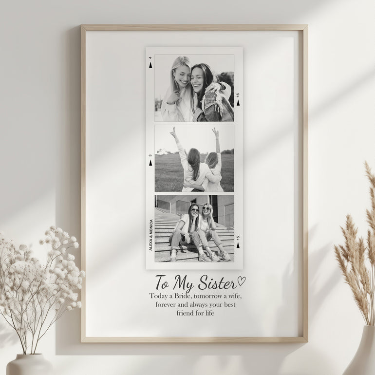 Gift For Sister On Her Wedding Day, Sister Wedding Gifts, Bridal Gifts, Wedding Day Keepsake