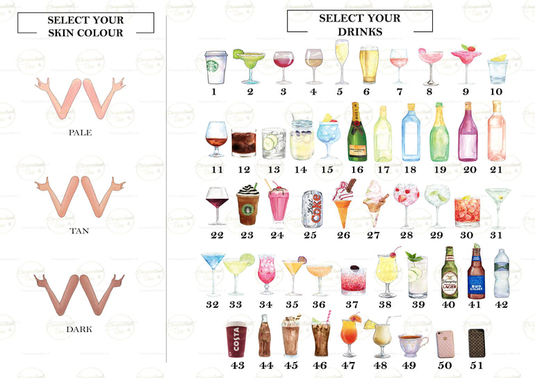 Birthday Gift 'Old Enough To Know Better' - 2 Friends Personalised Print.