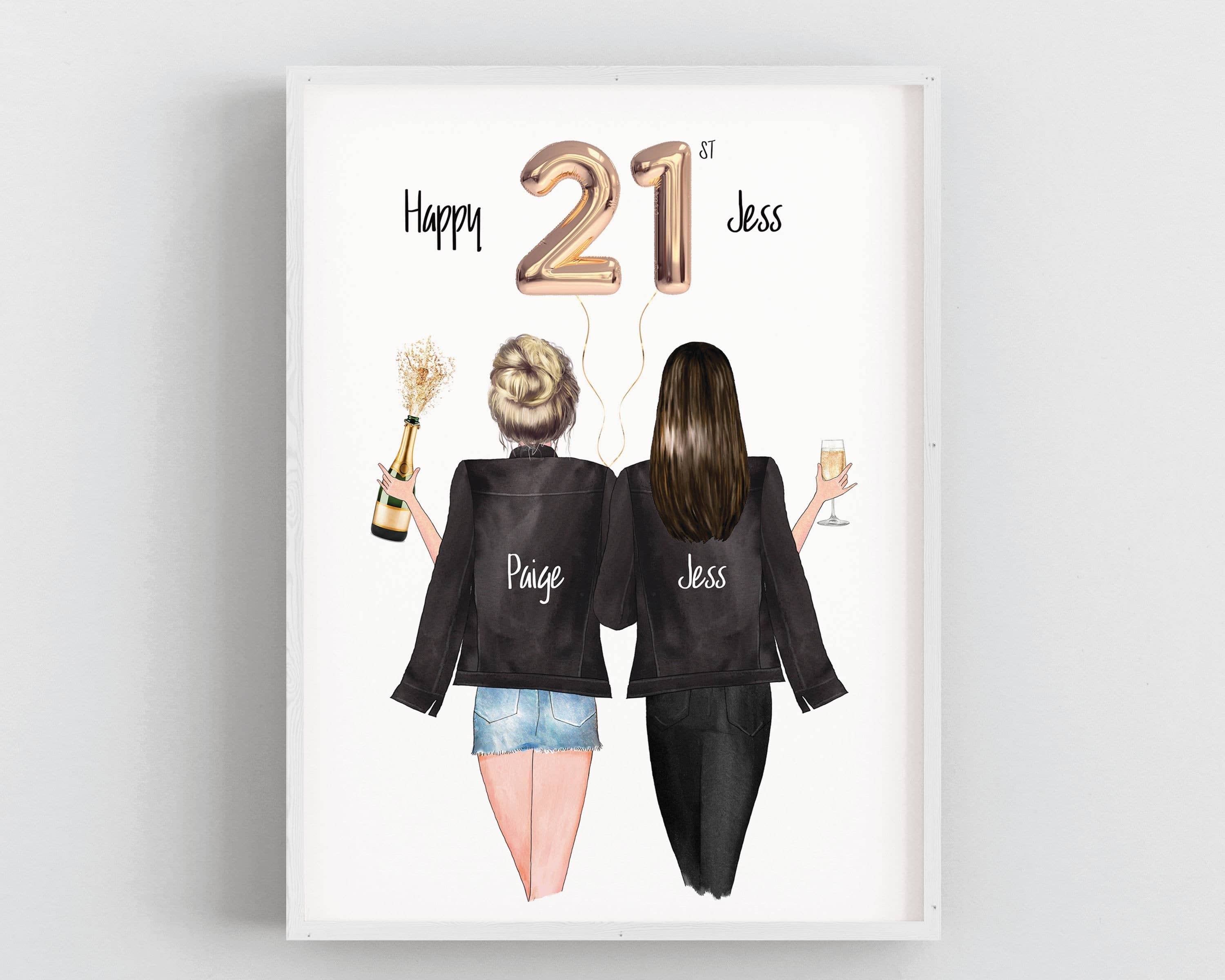 Her 21st Gifts For Girl On 21st Birthday 21st Birthday Gift For
