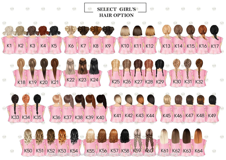 Personalised Family Print, Aunt and Niece Print, Mum and Daughter, Family Gift, Child Illustration Gift, Gift from Aunt, Gift from Niece