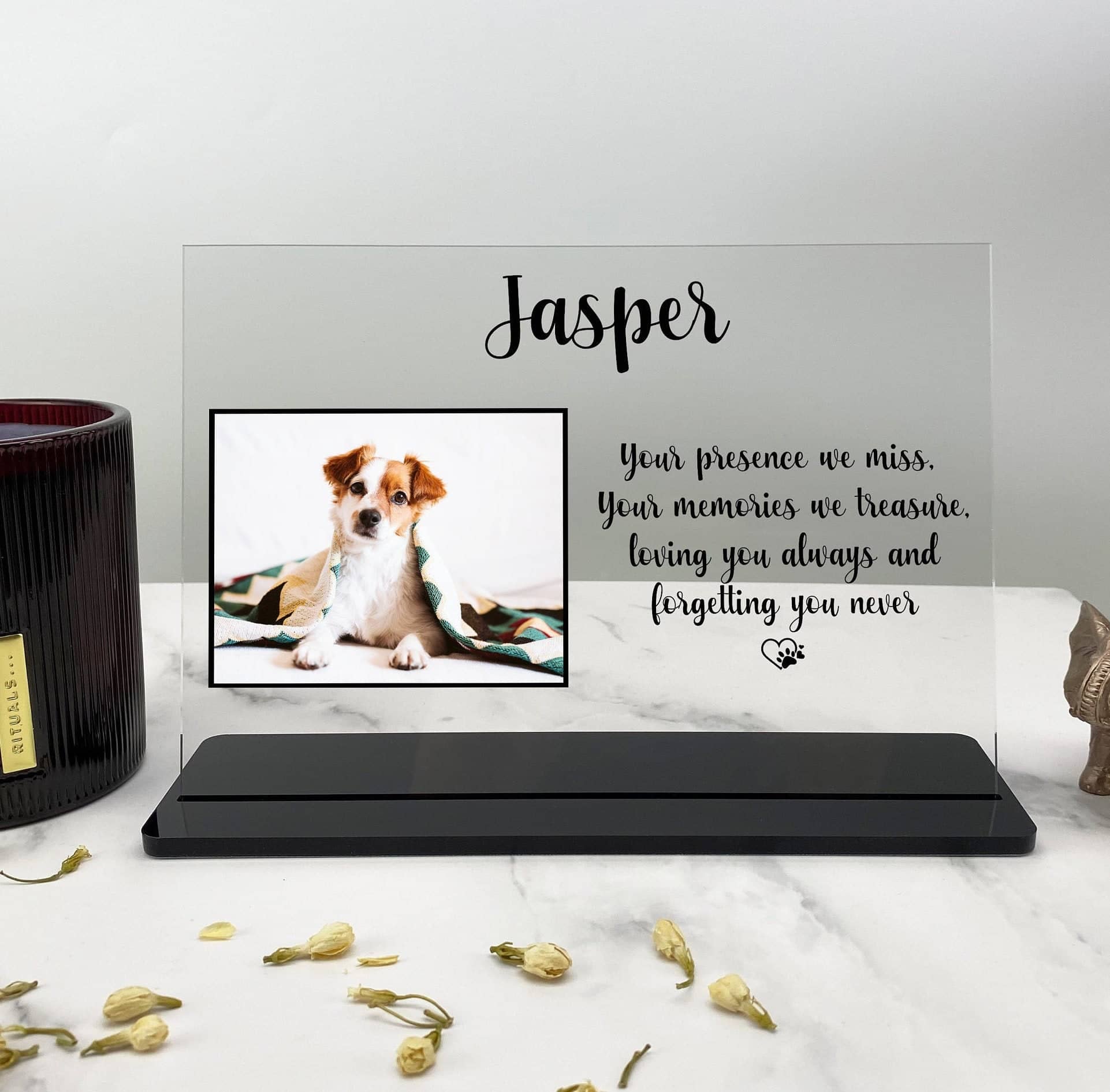 Dog Memorial Gift, Dog Memorial Photo, Dog Memorial Frame, Pet Loss Gifts, Pet Loss Frame, Pet Photo Gifts Pet Loss Gifts Cat, Pet Memorial