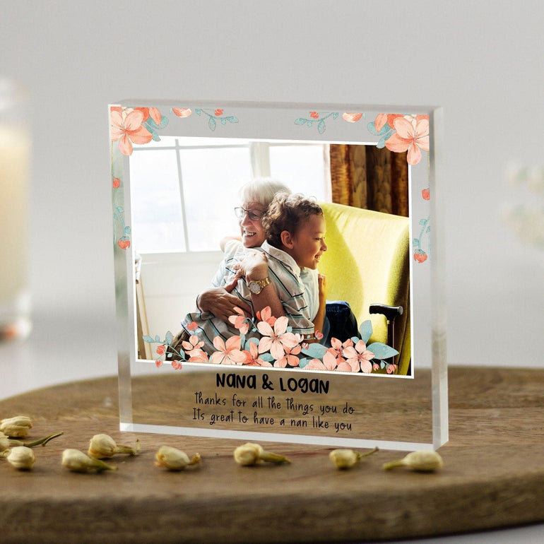 Personalised Nana Gift, Grandma Gift, Nanny Gift from Grandchild, Gifts for Grandma, Mothers Day gifts, Mother In law Gift, Photo Gifts
