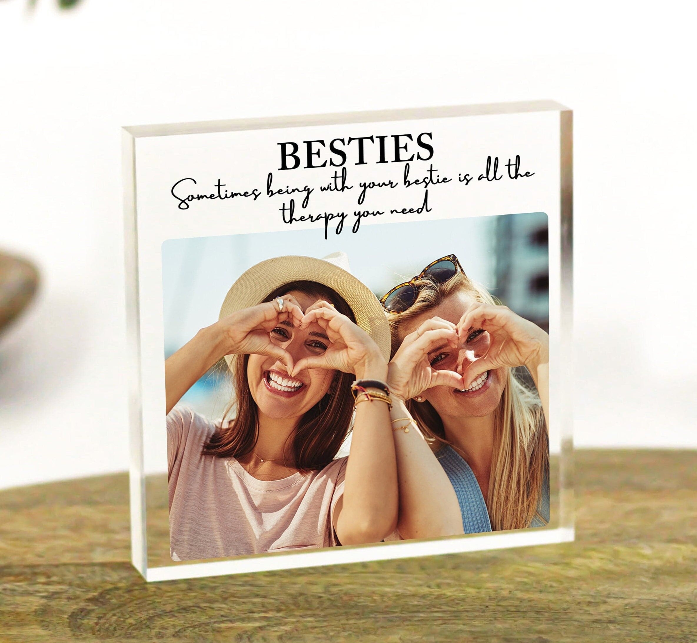 Best Friend Gift, Besties Photo Gift, Bestie Print, Best Friend Photo, Best Friend Frame, Bestie Gifts, Friends Photo, Friendship Gift, Xmas
