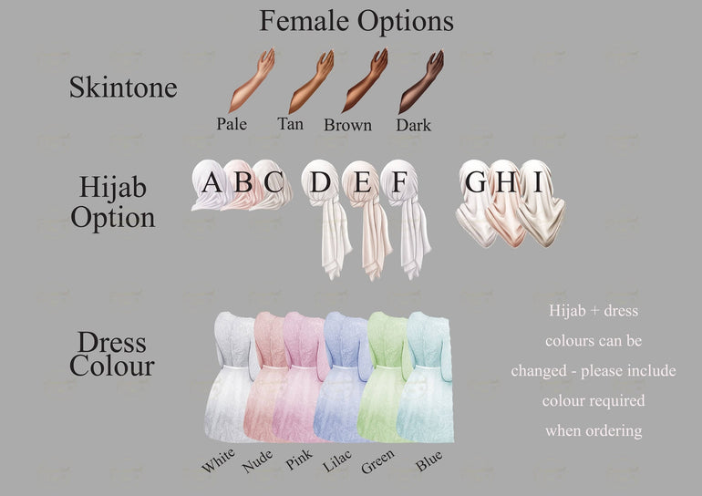 Muslim Bridesmaid Proposal Gift, Maid of Honour Proposal, Personalised Will you be my Bridesmaid, Hijab Bridesmaid Print Acrylic Block