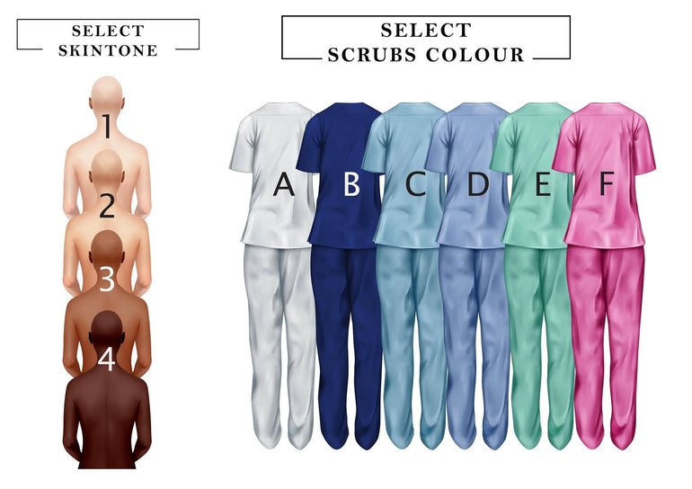 Personalised Graduation Gift for Nurse, Vet or Dentist Custom Portrait Print Acrylic Heart Plaque - Ideal Gift for Medical Students