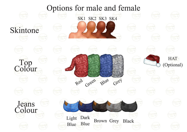 Custom Christmas Couple Portrait, First Christmas, Couple Illustration, Pet Portrait, Family Print, Family Xmas Heart Acrylic Plaque