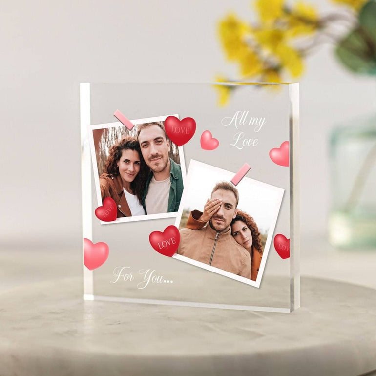 2 photogifts for valentines gift for him, love you gifts, boyfriend gifts, husband presents, gifts for her, gifts for him, anniversary gifts