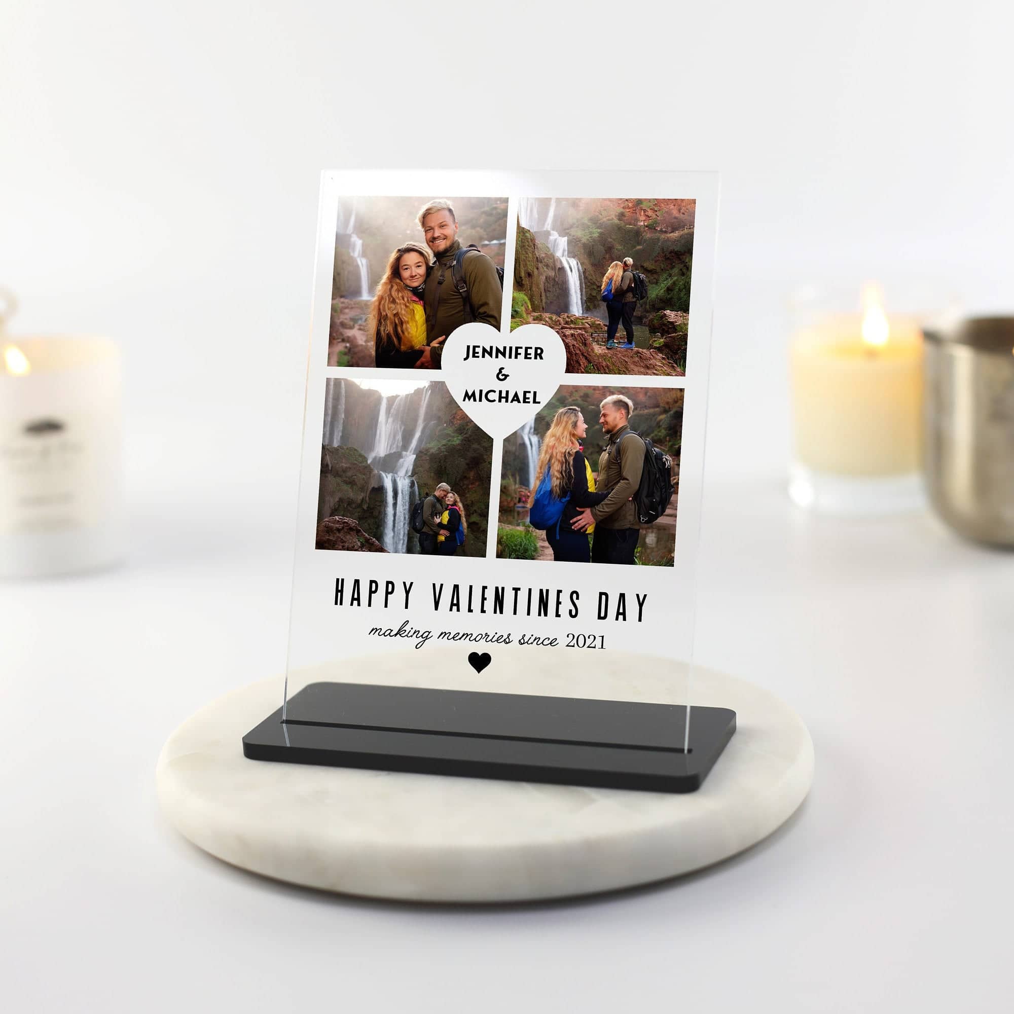 Personalised Valentines Day Photo gift for Her Him Personalised