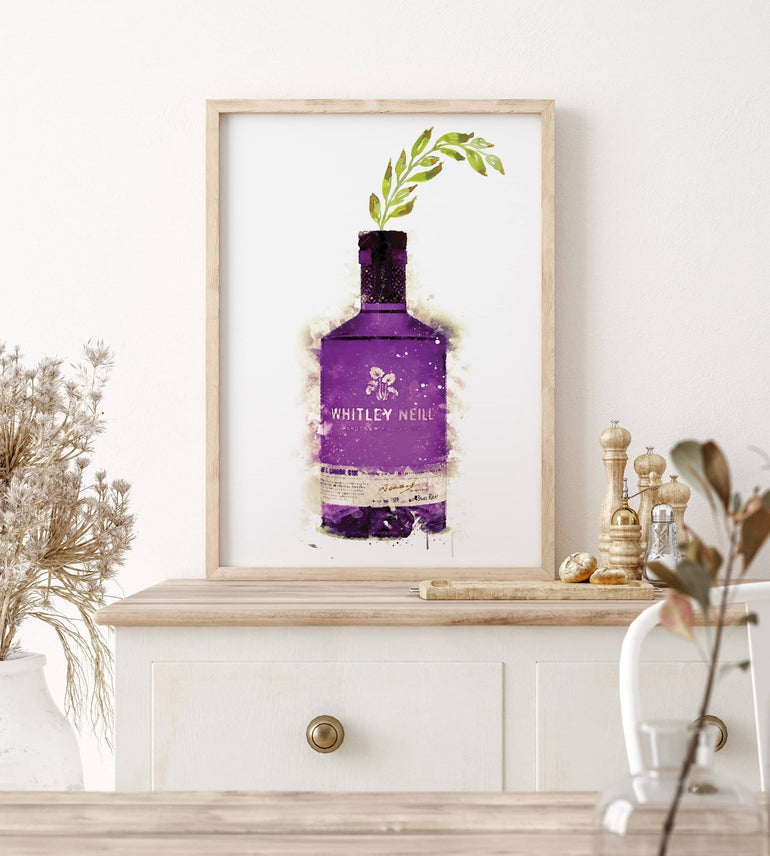 Whitley Neil gin print, birthday gift