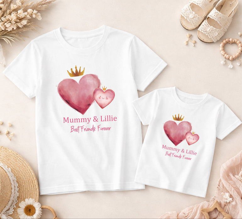 mum and baby matching outfit personalised
