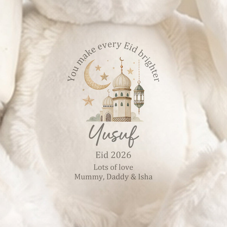 muslim baby gift eid keepsake bunny