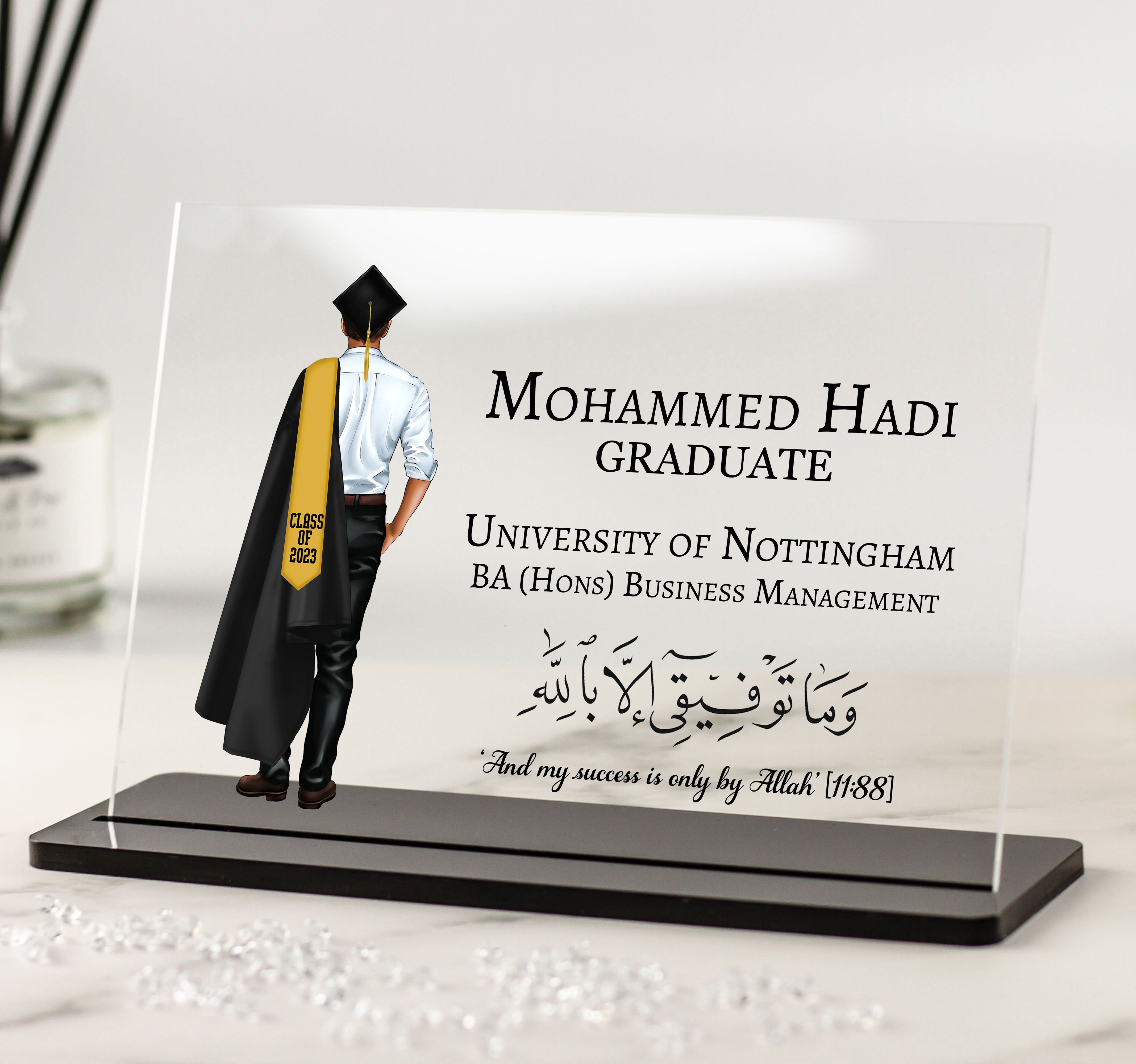 Customisable Gifts For Muslim Graduates Personalised Bee customisable-gifts-for-muslim-graduates-personalised-bee