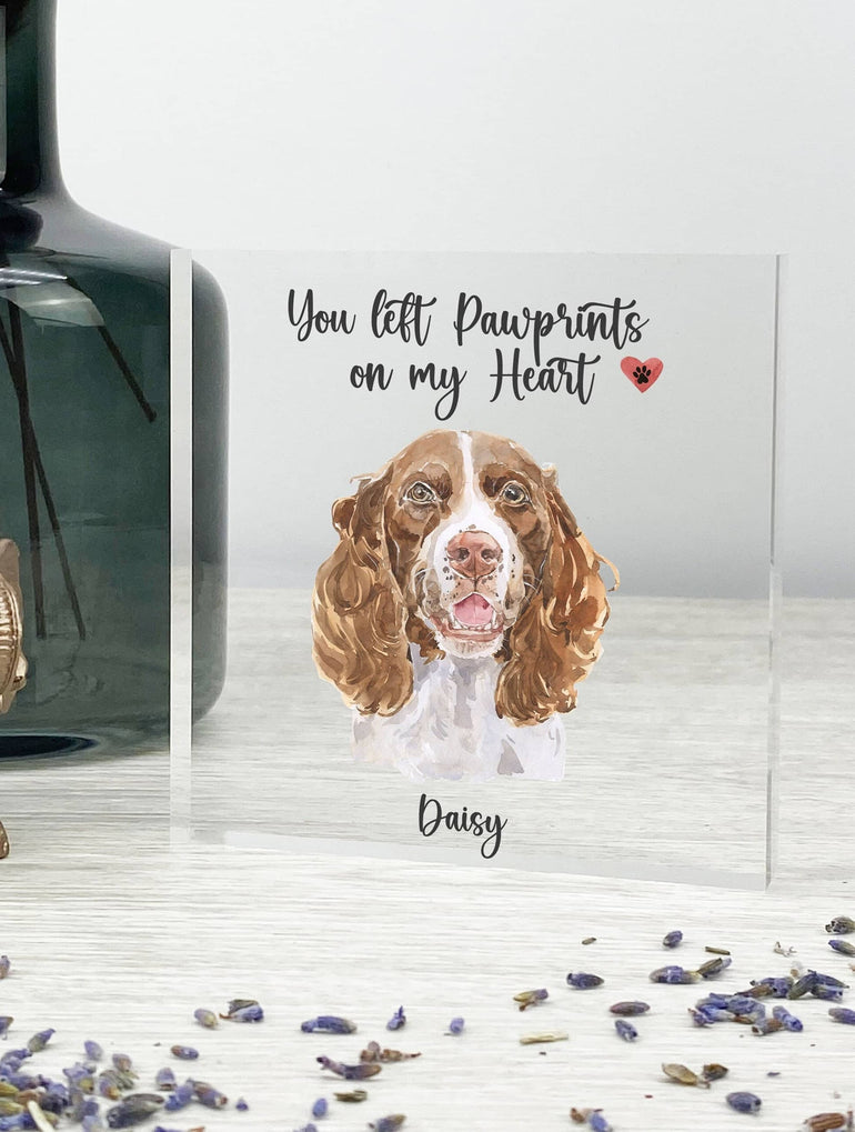 Dog Loss Gift, Dog Memorial Keepsake, Personalised Dog Gift, Pet Remembrance Gift, Pet Portrait, Dog Picture, Pet Grief Memory Gift