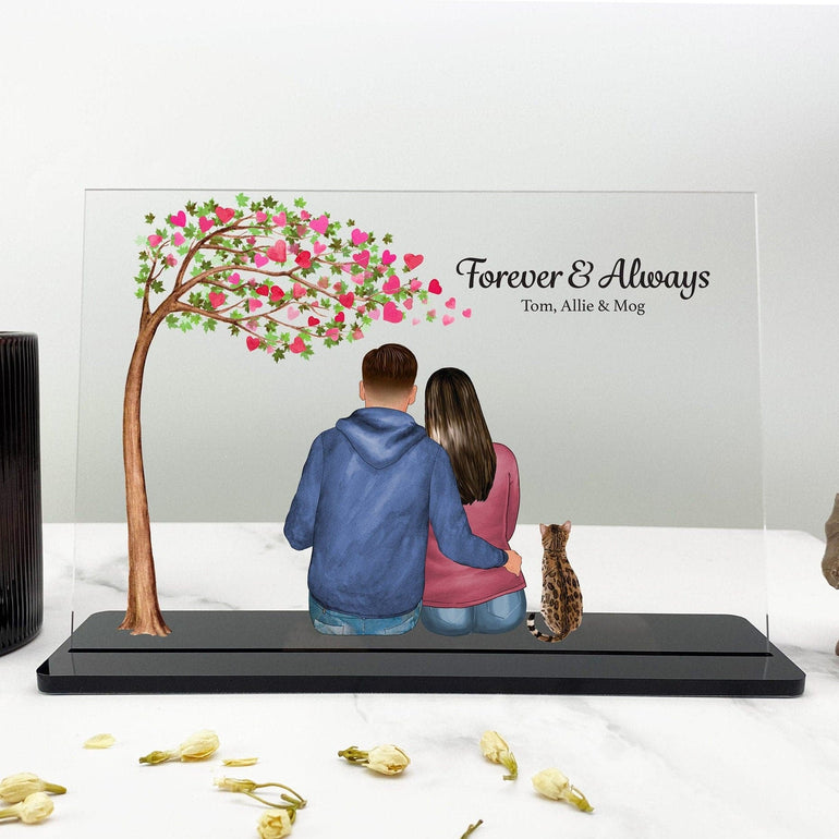 Personalised Valentines Day Gift, Valentines Boyfriend Gift, Husband Gift, Wife First Valentines, Anniversary Gift Her/Him, Couple and Pet
