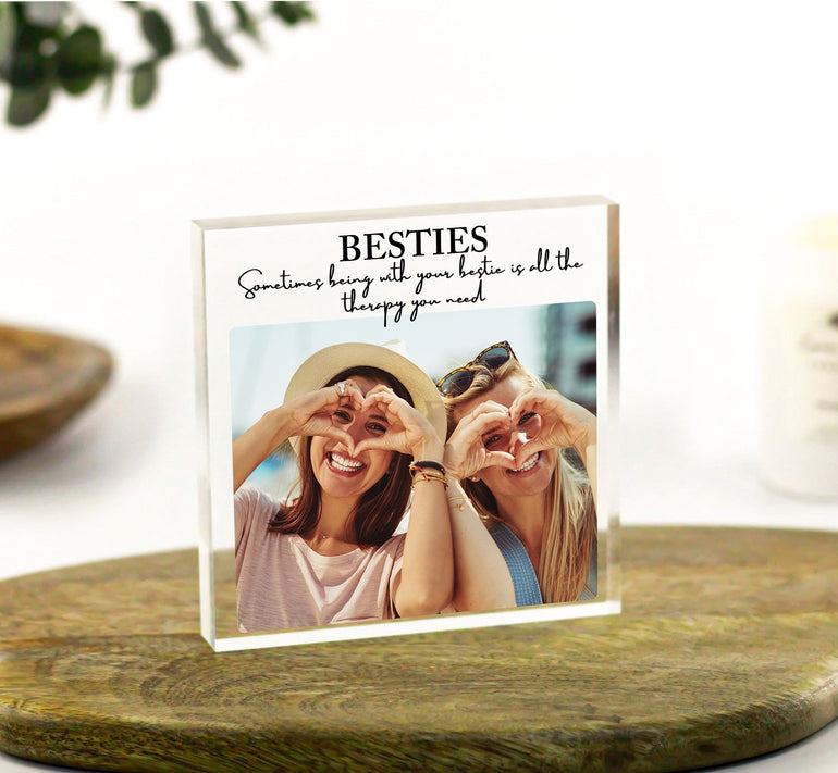 Best Friend Gift, Besties Photo Gift, Bestie Print, Best Friend Photo, Best Friend Frame, Bestie Gifts, Friends Photo, Friendship Gift, Xmas